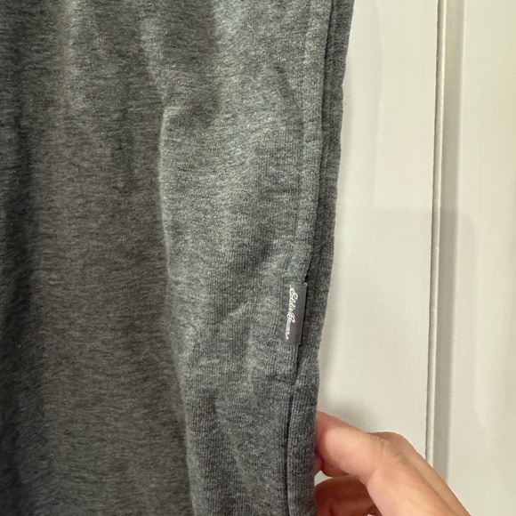 Eddie Bauer gray French Terry Bermuda Drawstring Shorts men’s size XXL - Picture 3 of 12